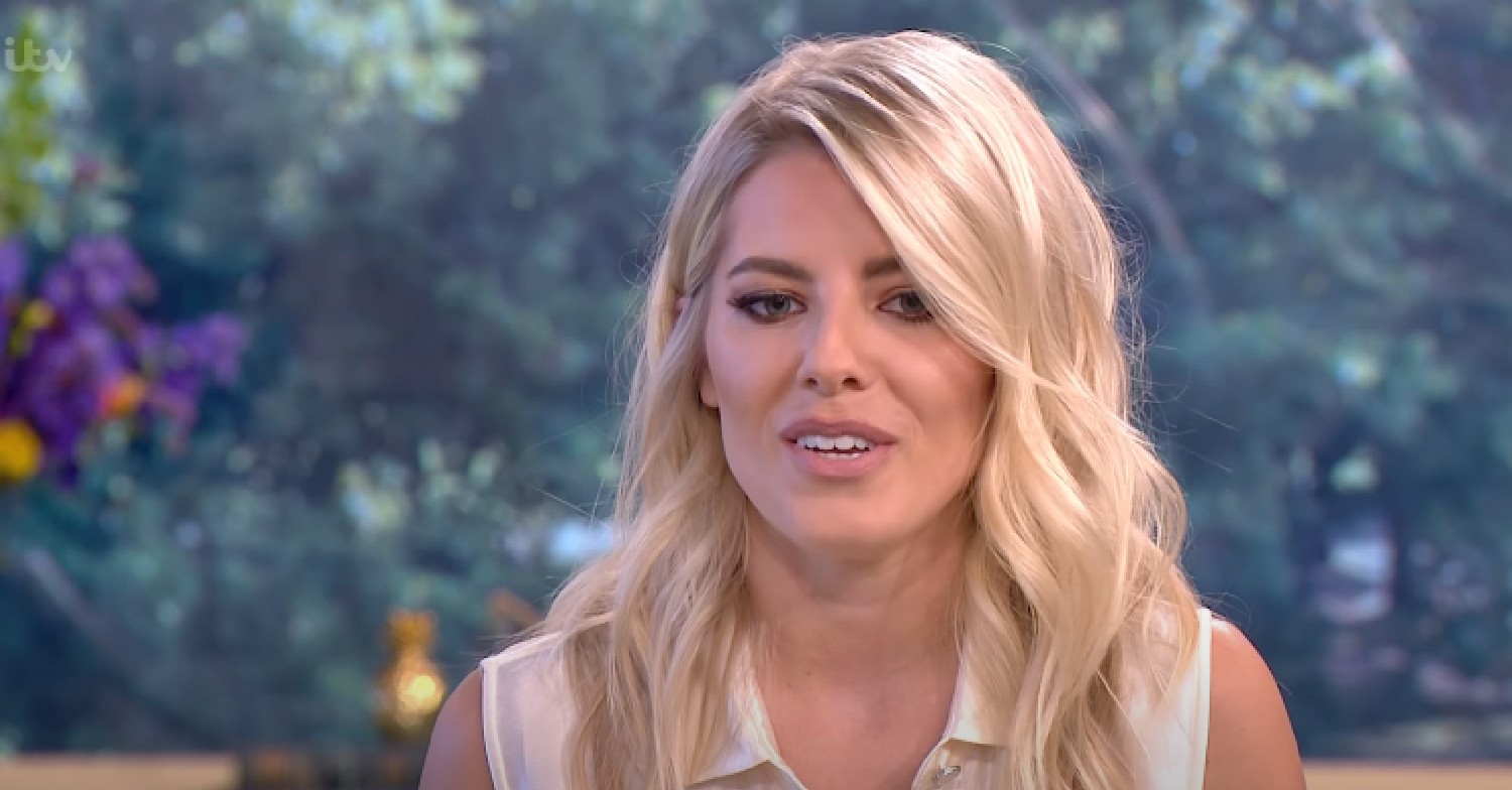 Mollie King talking on This Morning