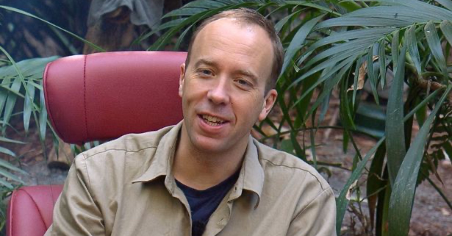 Matt Hancock on I'm A Celebrity