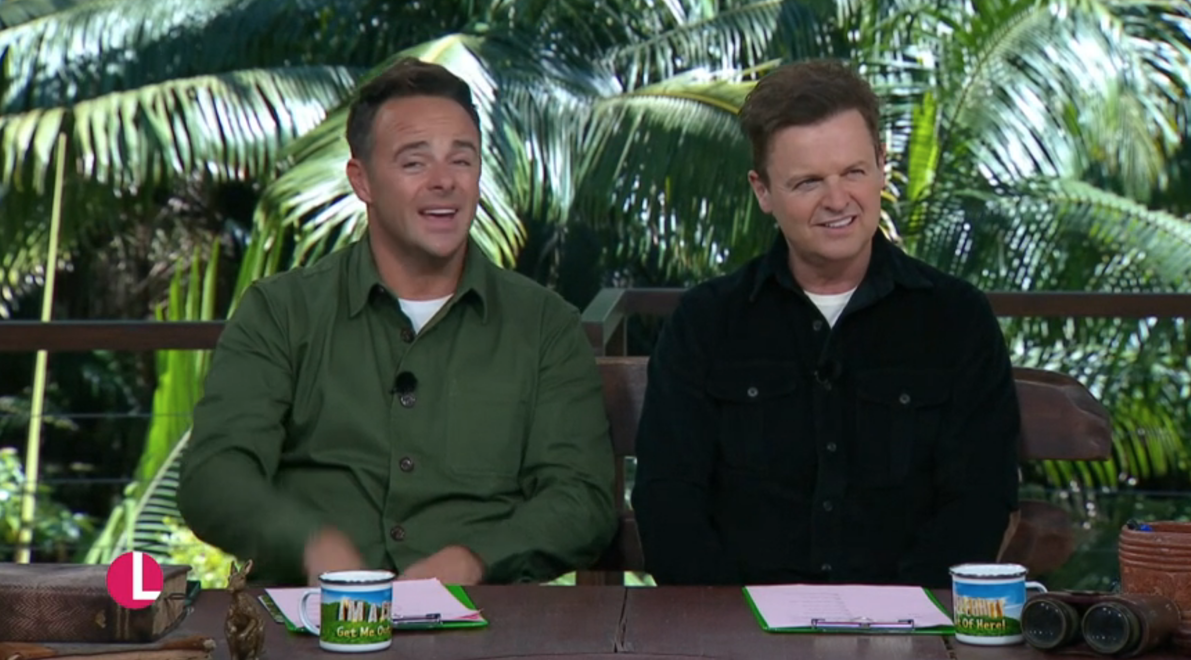 I'm A Celeb 2022 hosts Ant and Dec being interviewed