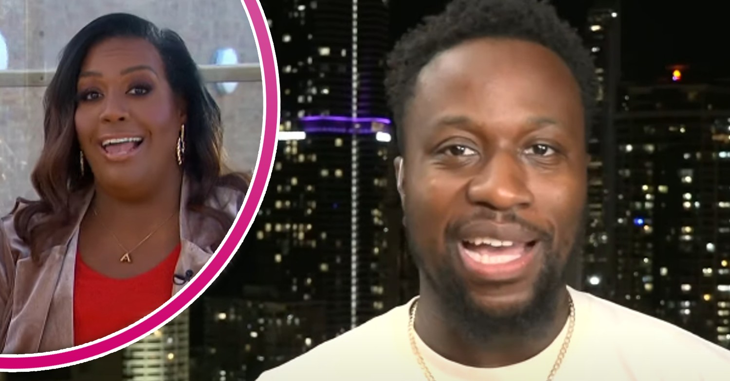 Alison Hammond and Babatunde Aleshe on This Morning today