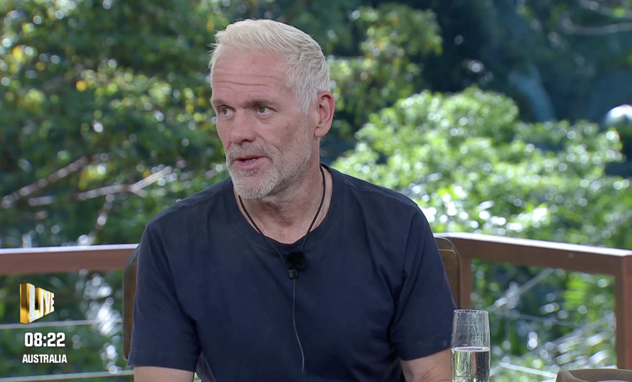 Chris Moyles after leaving the jungle