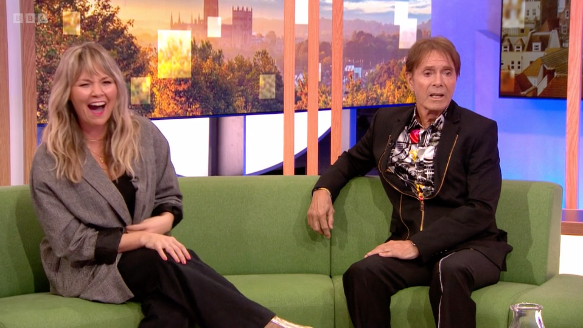 Sir Cliff Richard brutally shut down Charlie's family story (Credit: BBC)