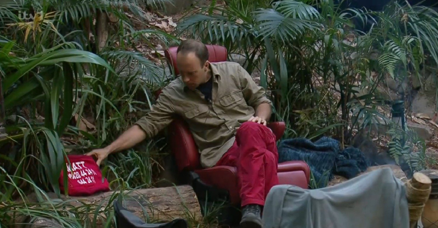 Matt Hancock on I'm A Celebrity tonight