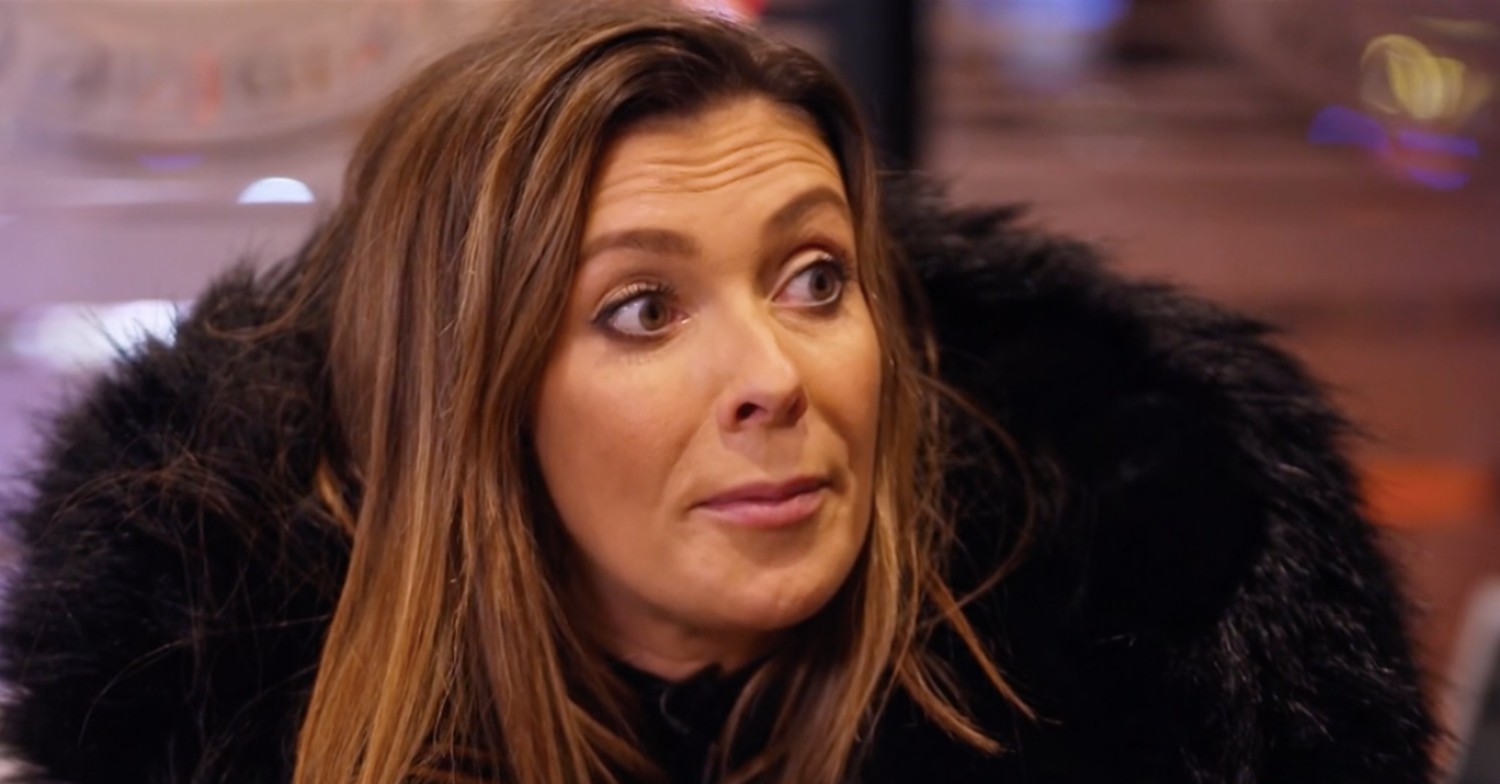 Kym Marsh looking shocked on Strictly