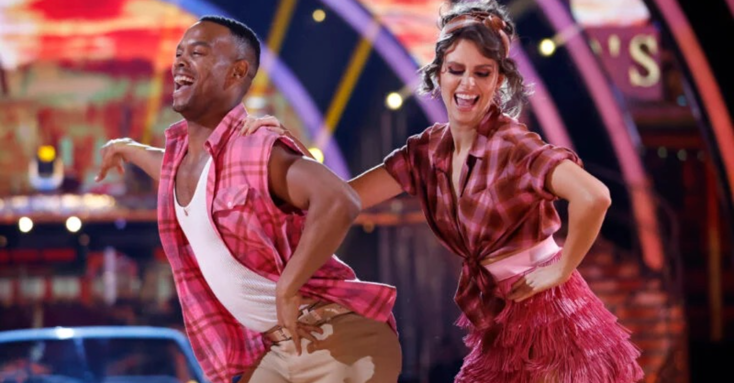 Ellie dancing on Strictly 