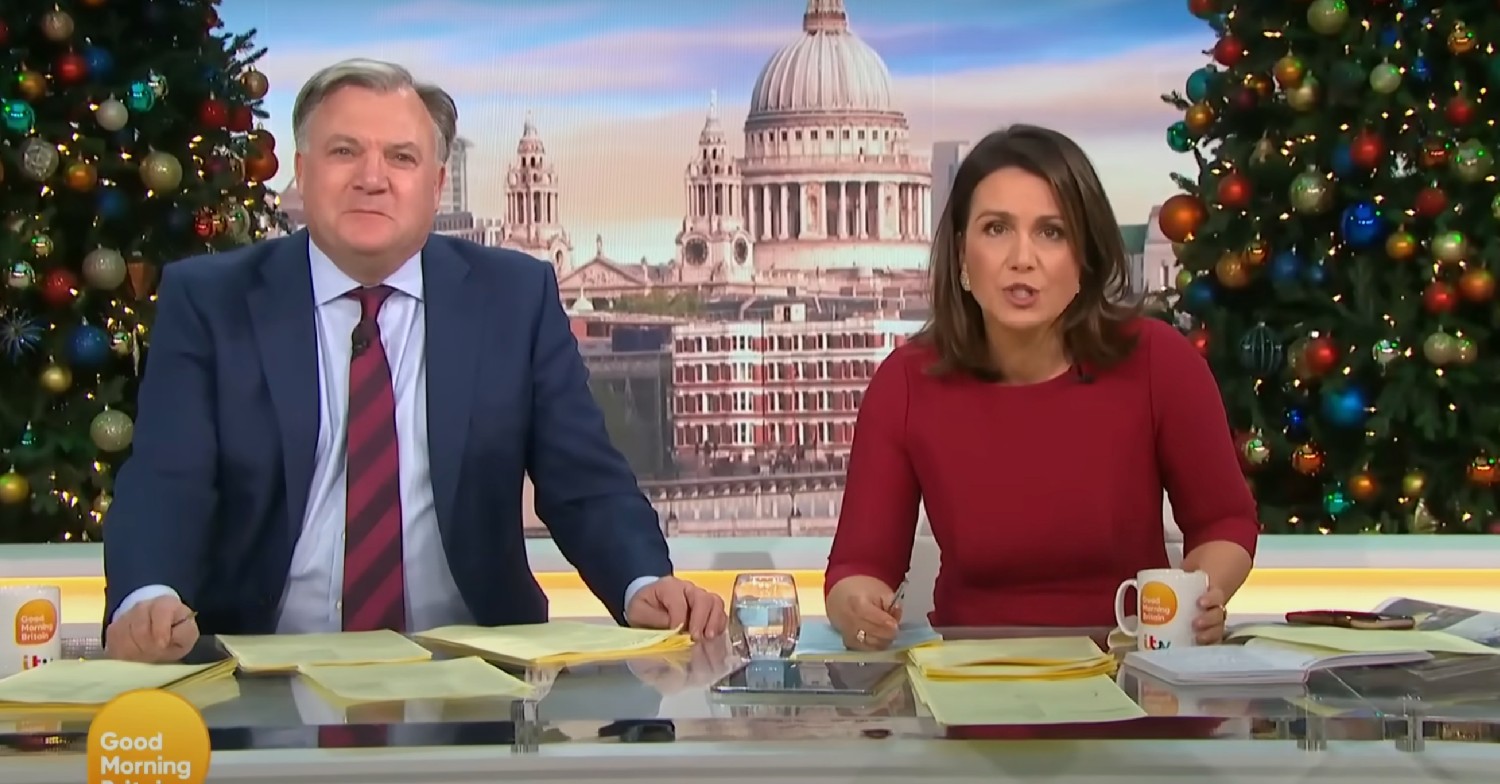 Ed Balls and Susanna Reid on GMB 