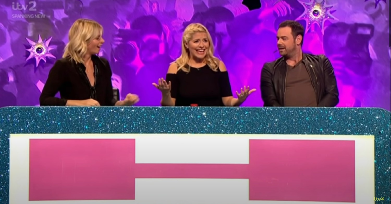Zoe Ball, Holly Willoughby, Danny Dyer on Celebrity Juice 