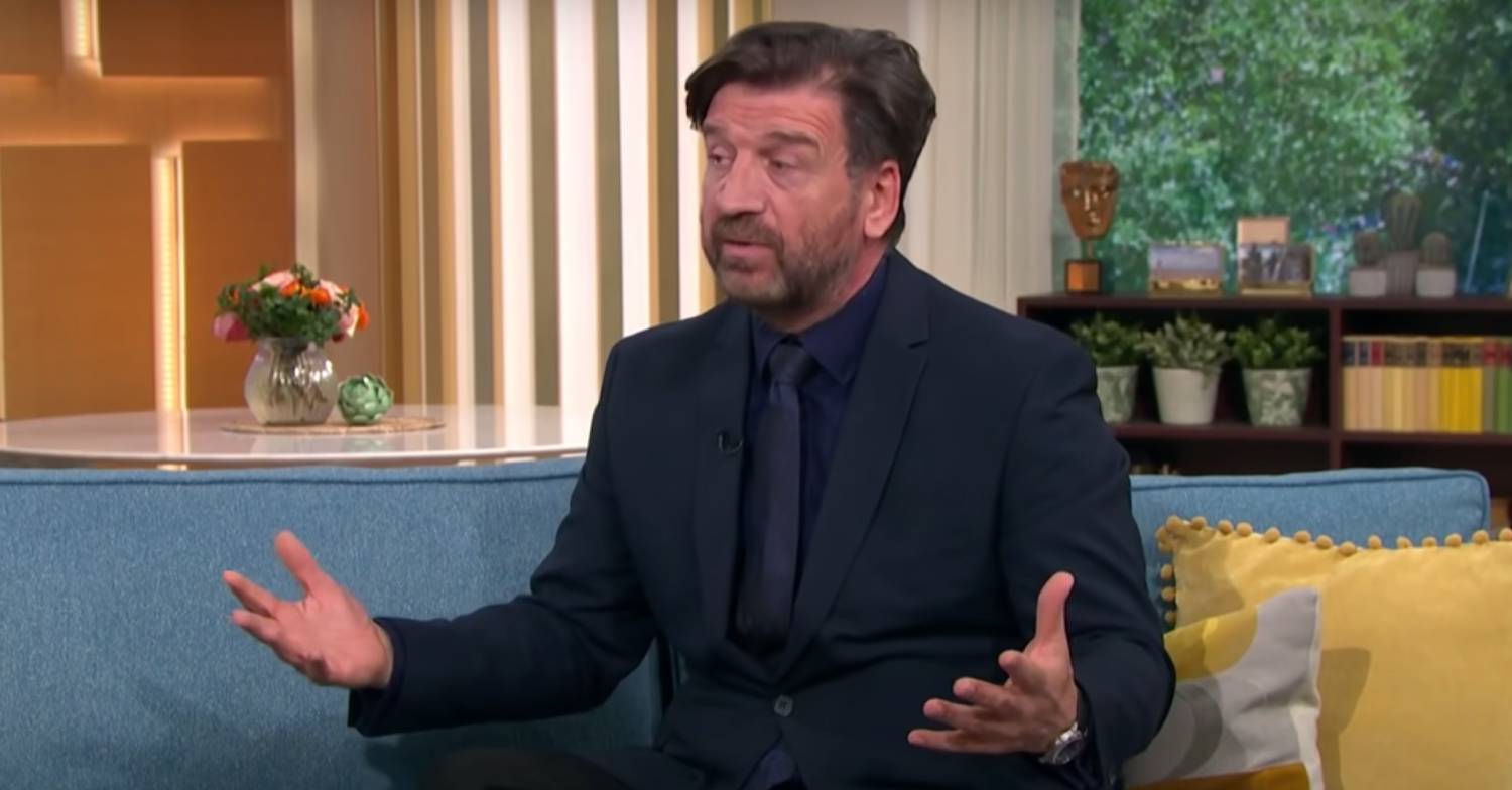 Nick Knowles looks perplexed