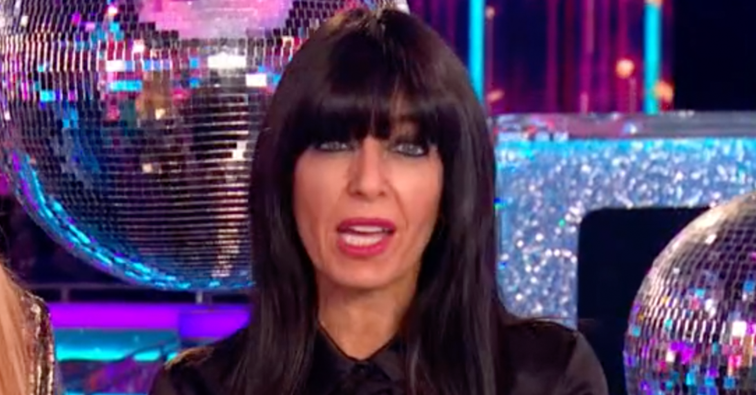 Strictly star Claudia Winkleman presenting the show