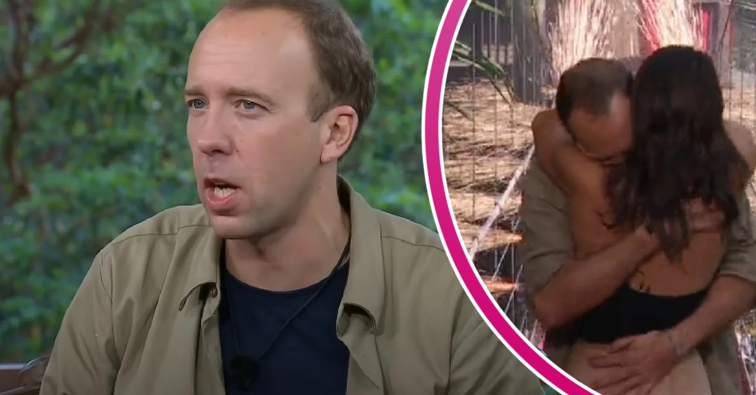 Matt Hancock and Gina on I'm A Celeb