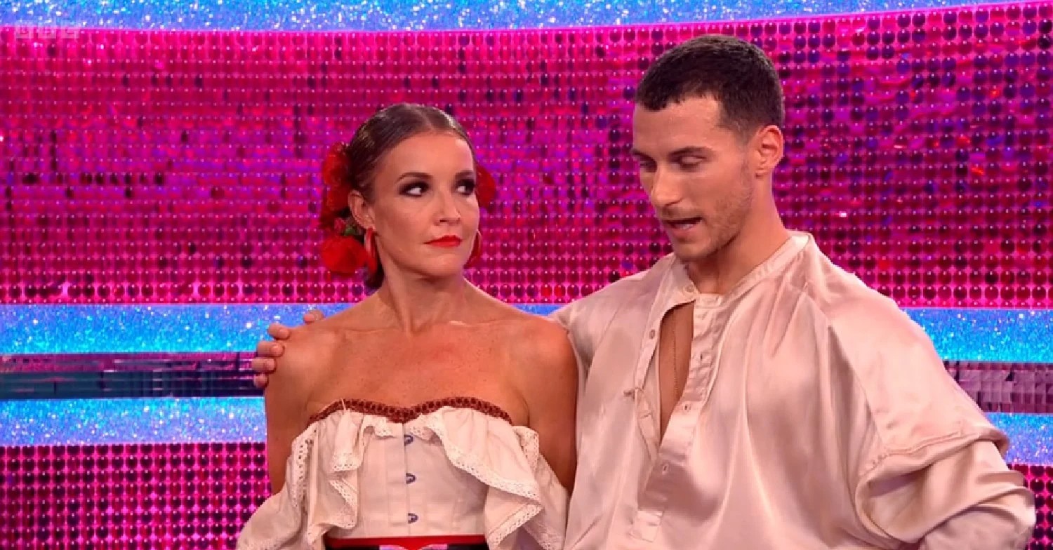 Helen Skelton on Strictly looking at Gorka