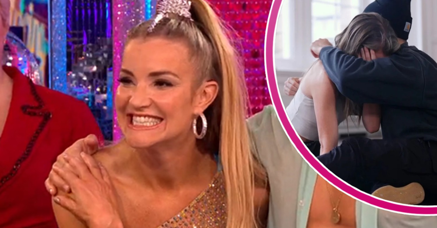 Helen Skelton smiling on Strictly