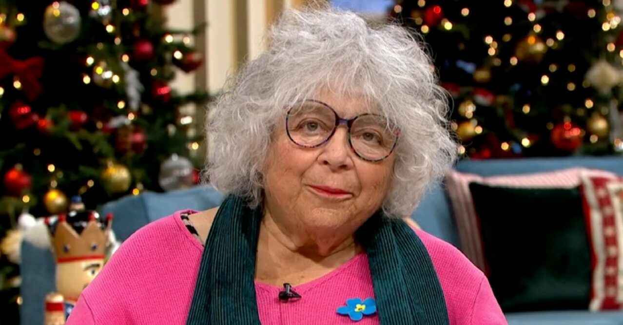 Miriam Margolyes on This Morning today 