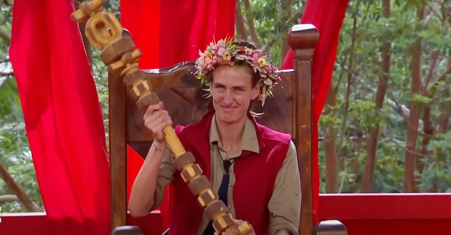 Jill Scott winning I'm A Celebrity 2022