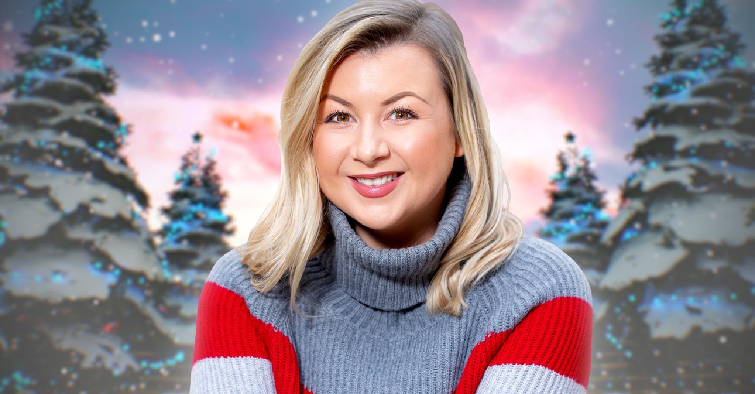 Rosie Ramsey smiles in Strictly Christmas special 2022 promo pic