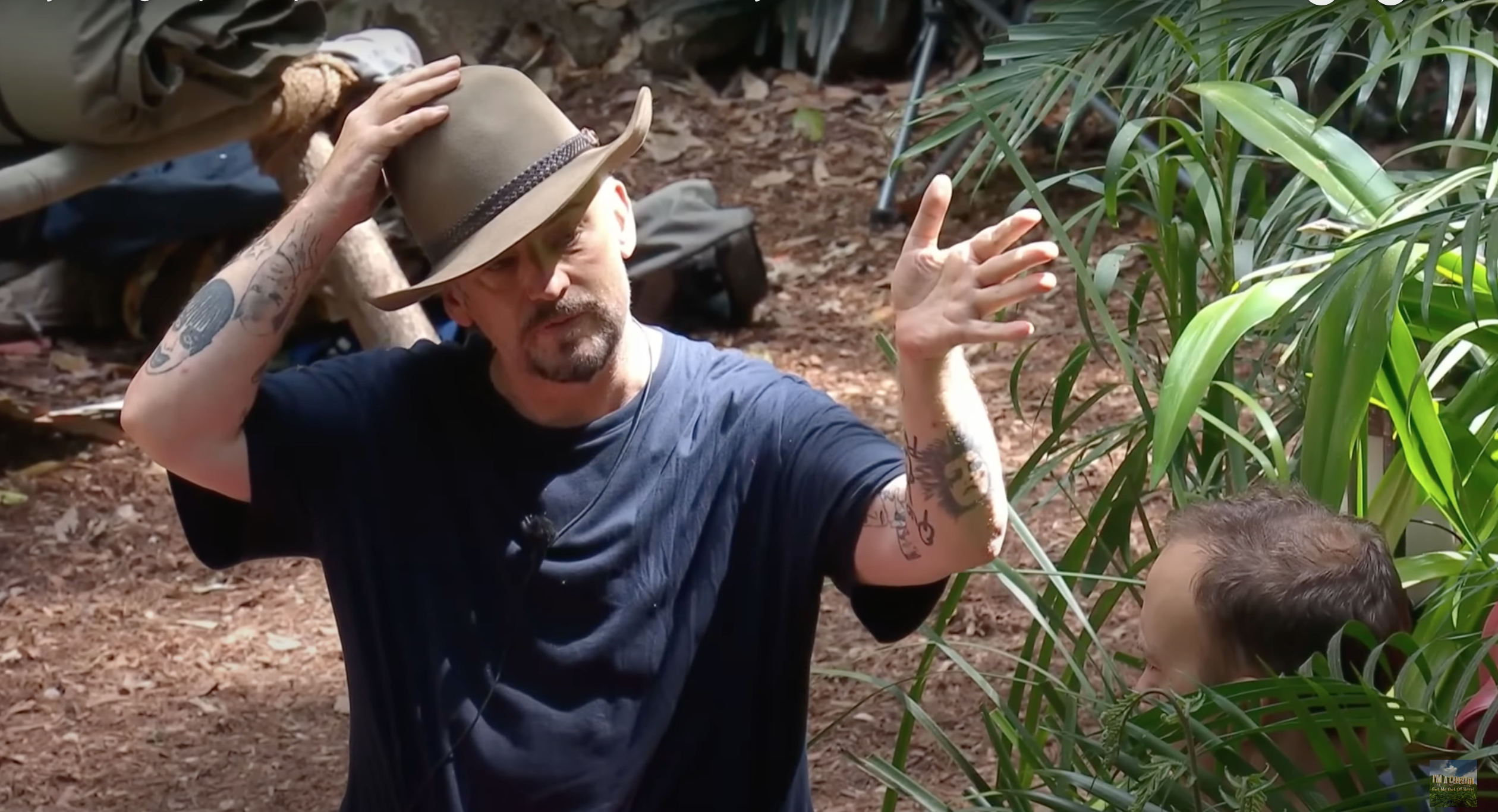 I'm A Celebrity Boy George in the jungle