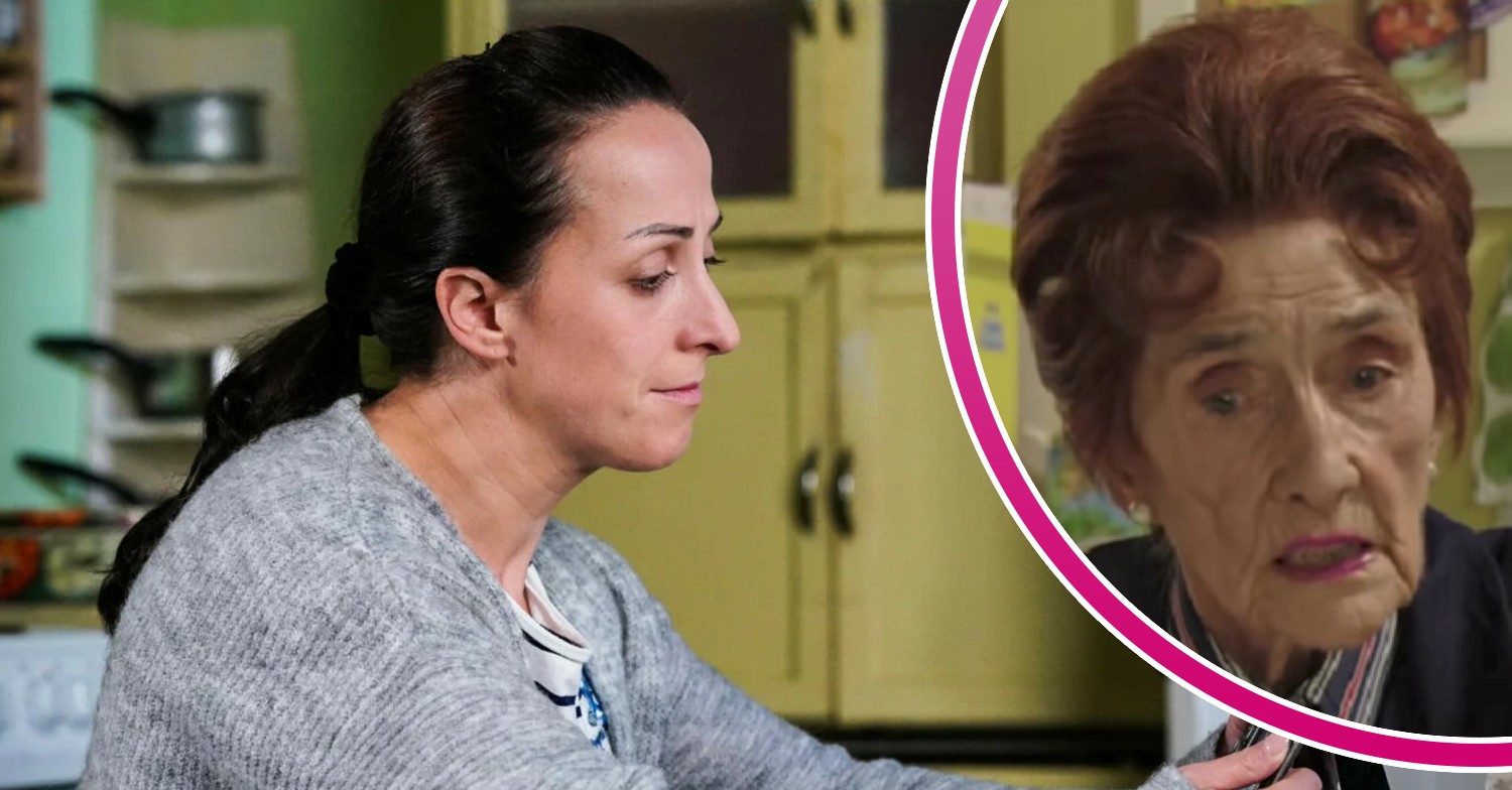 Sonia and Dot in EastEnders comp image