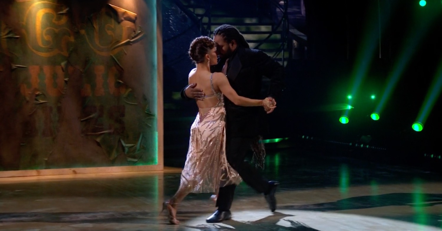 Strictly Hamza Yassin with Jowita Przystal