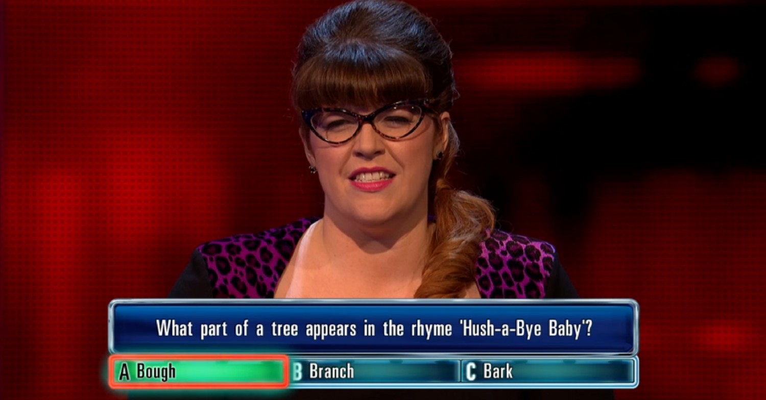 Jenny Ryan on The Chase 