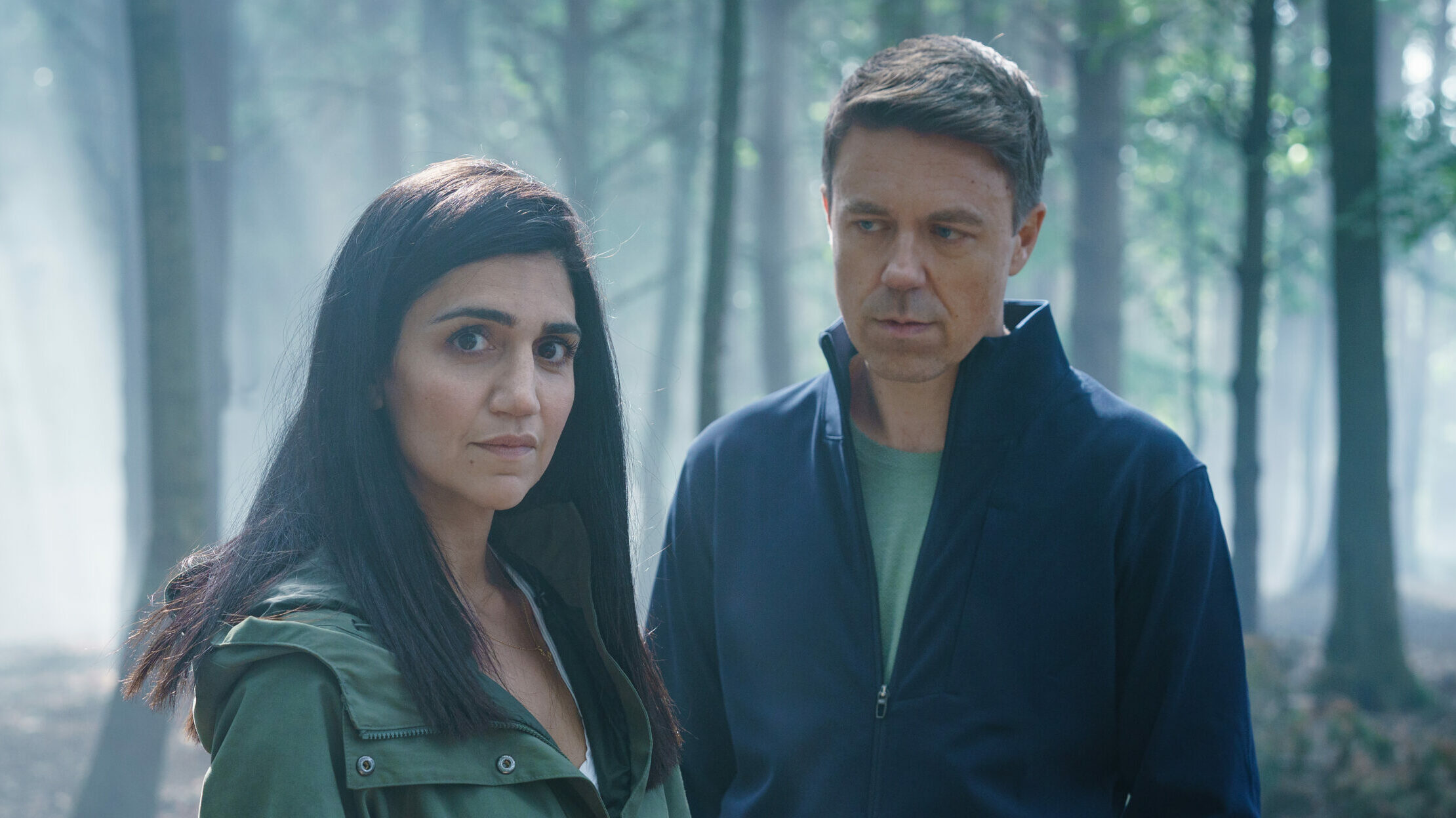 Lou and Col stand together in Better