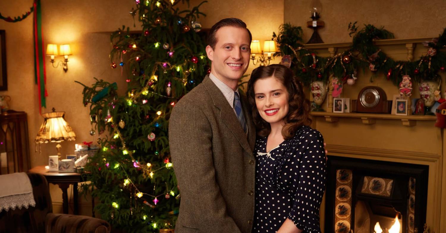 All Creatures Great and Small Christmas special cast members pose