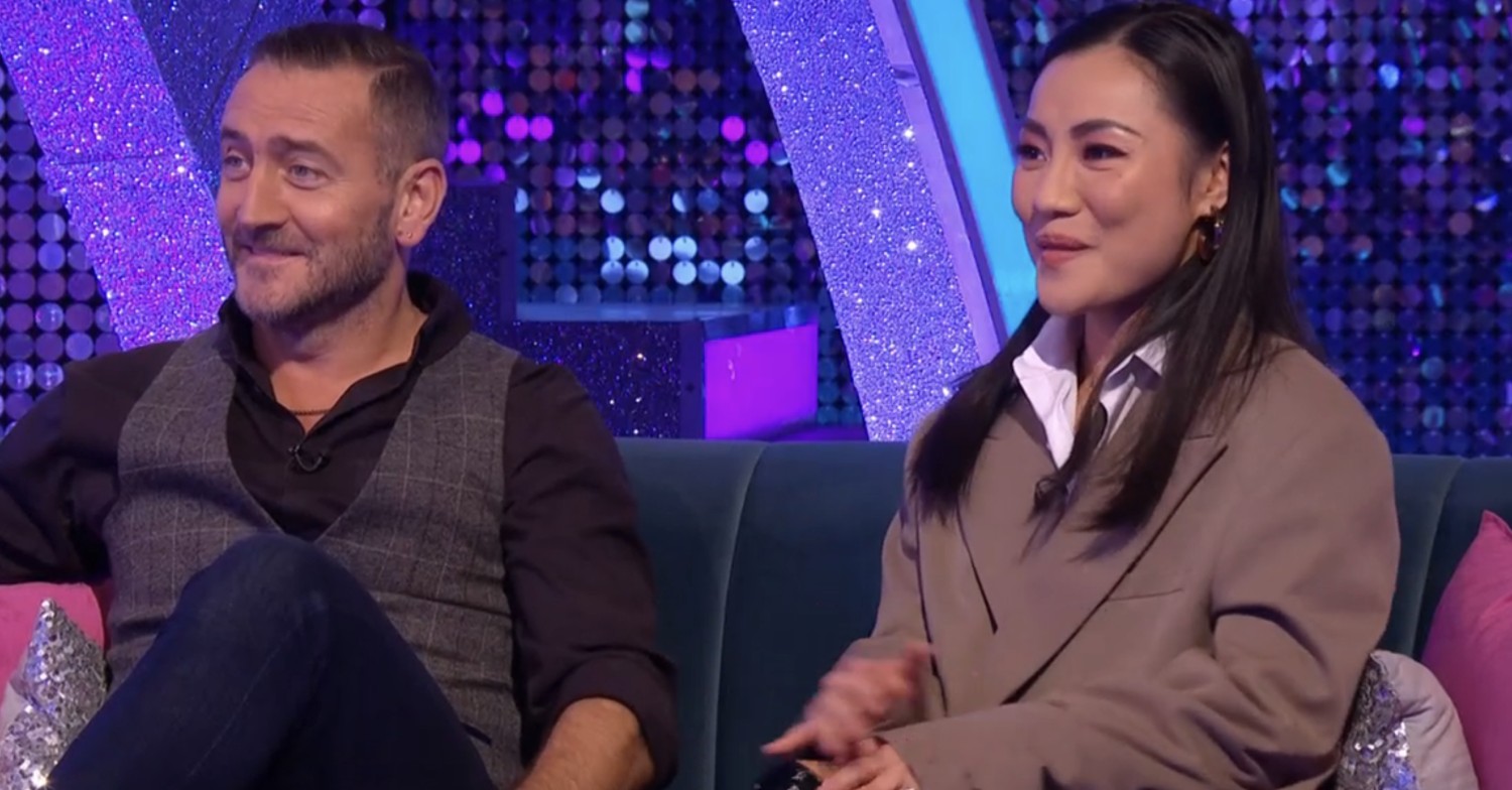 Will Mellor and his Strictly partner on It Takes Two