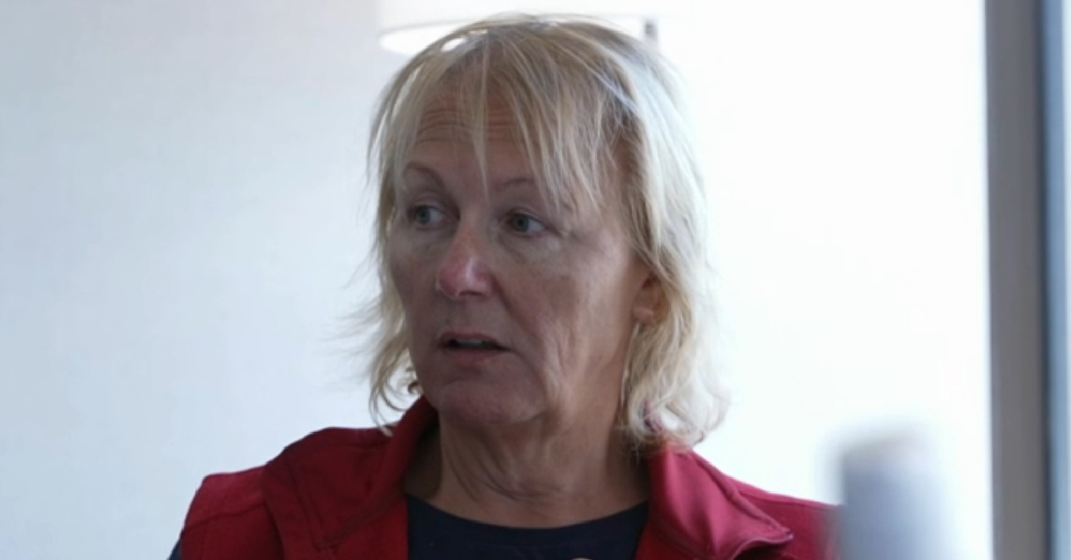 I'm A Celebrity 2022 star Sue Cleaver looking concerned