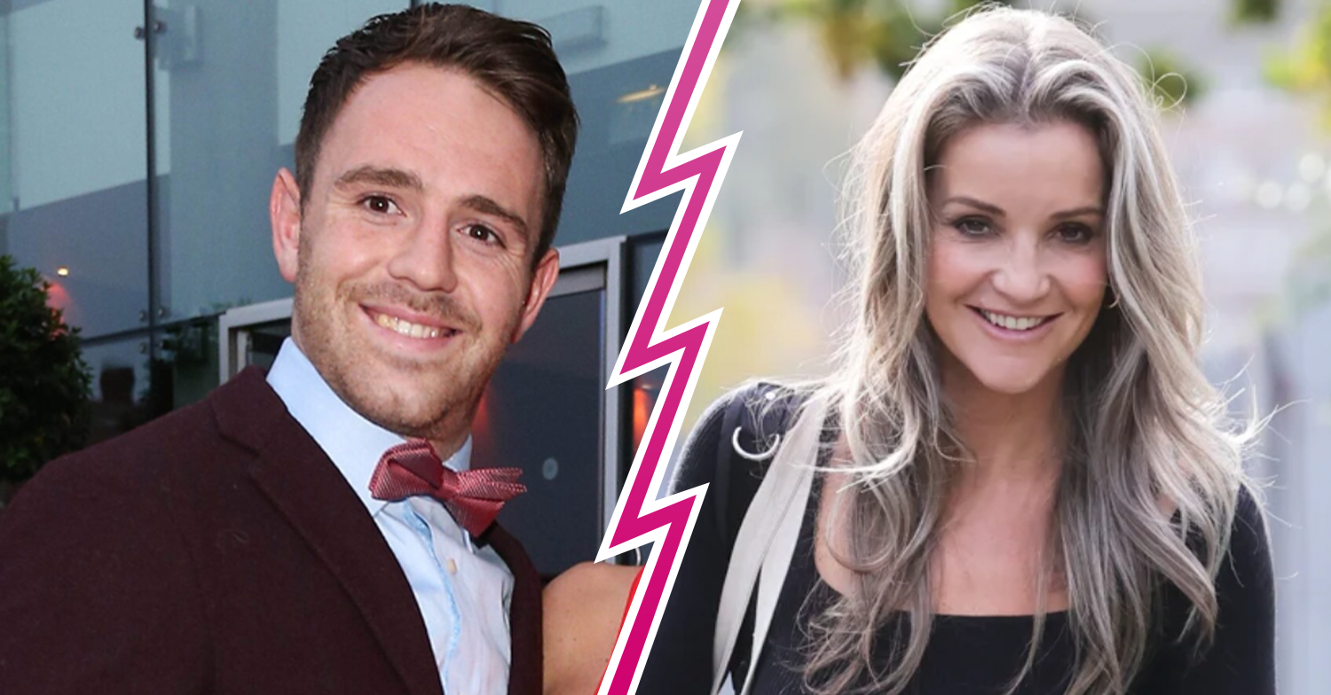 Richie Myler and Helen Skelton smiling