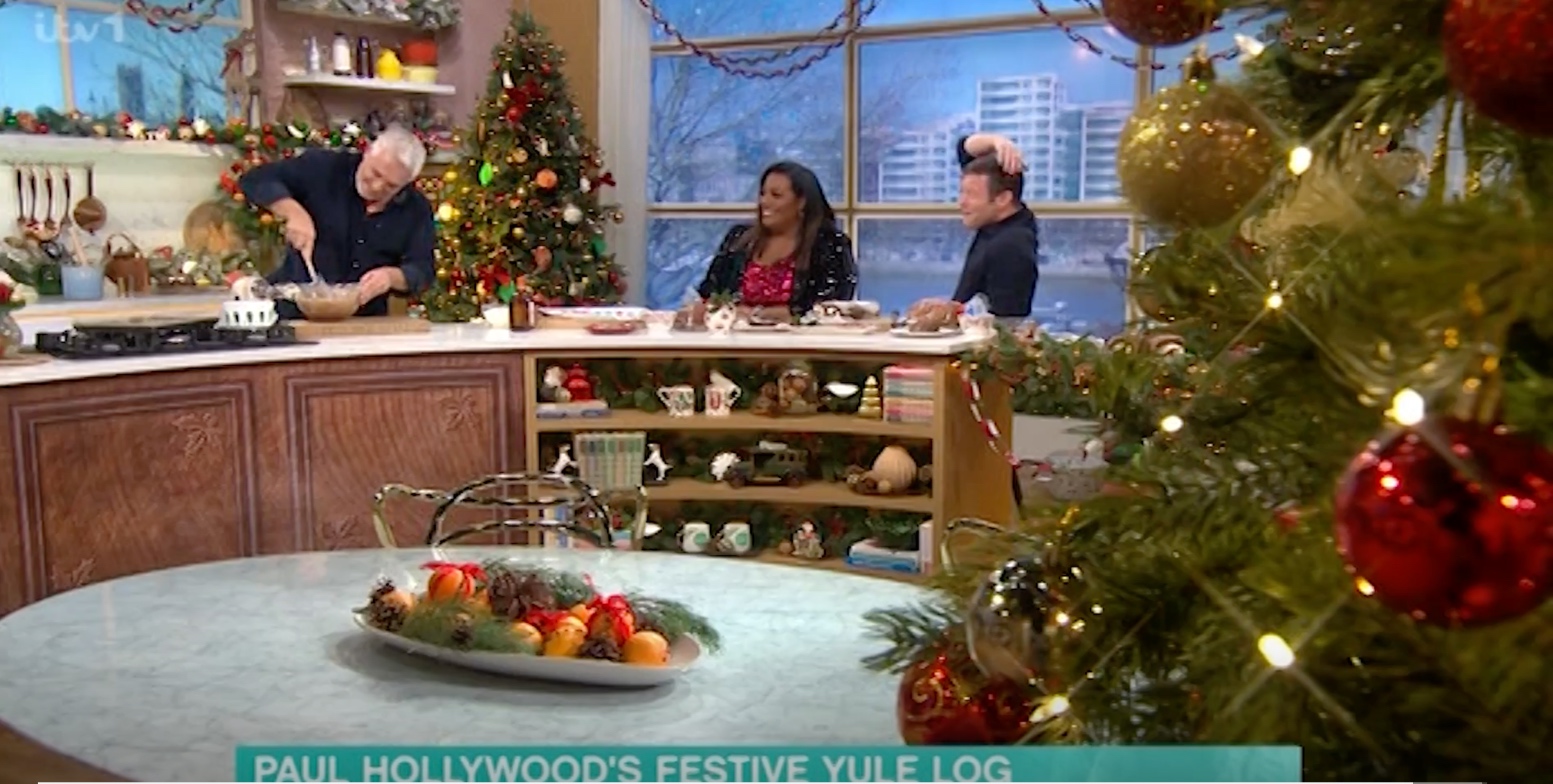 Paul Hollywood, Alison and Dermot on This Morning 