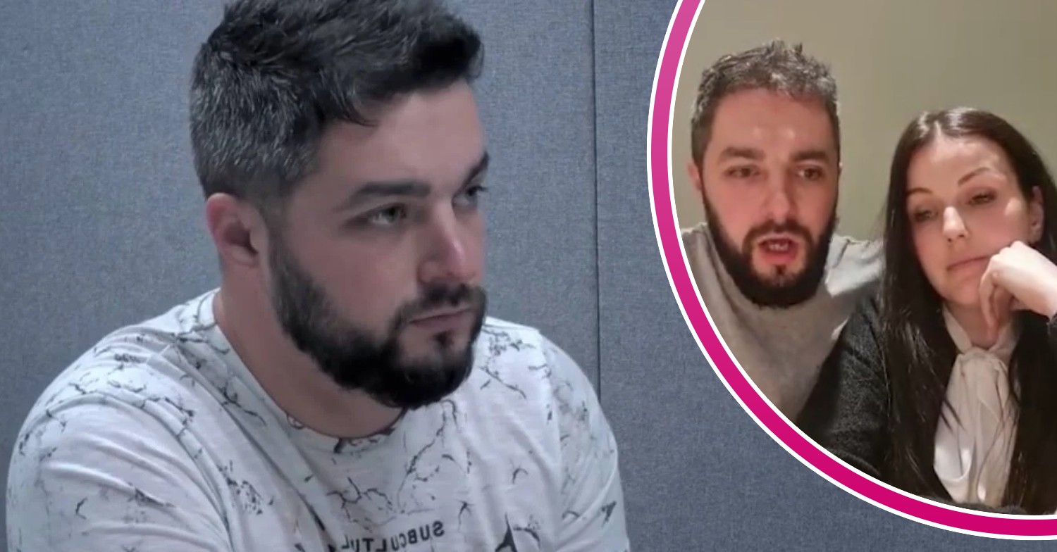 Adam White on 24 Hours In Police Custody, Adam and his wife, Lindsay