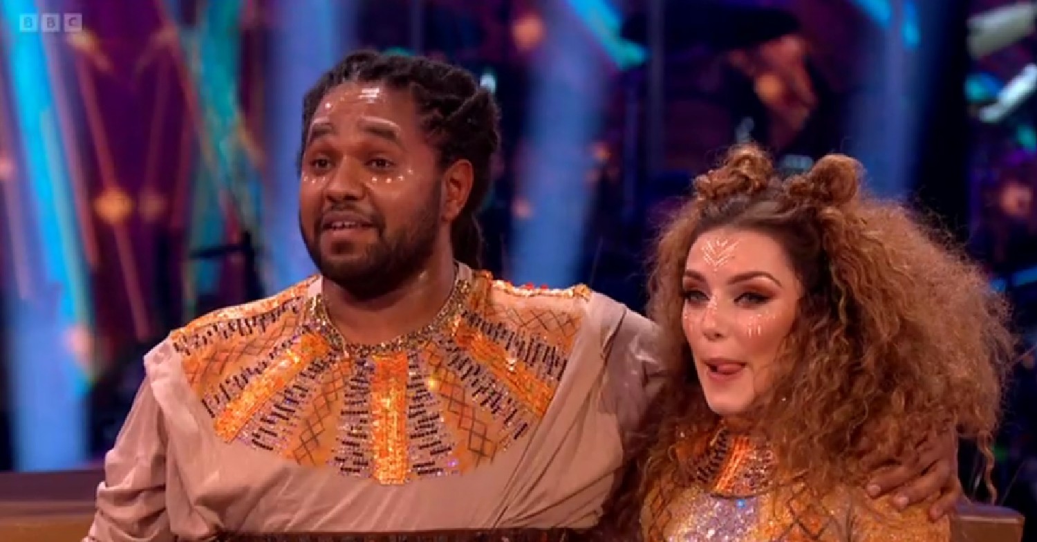 Hamza Yassin and Jowita on Strictly tonight