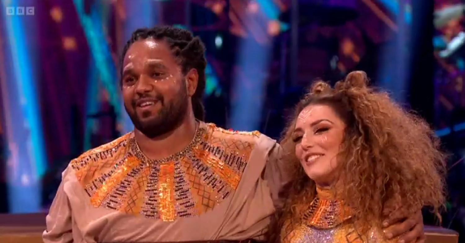 Hamza Yassin and Jowita on Strictly tonight