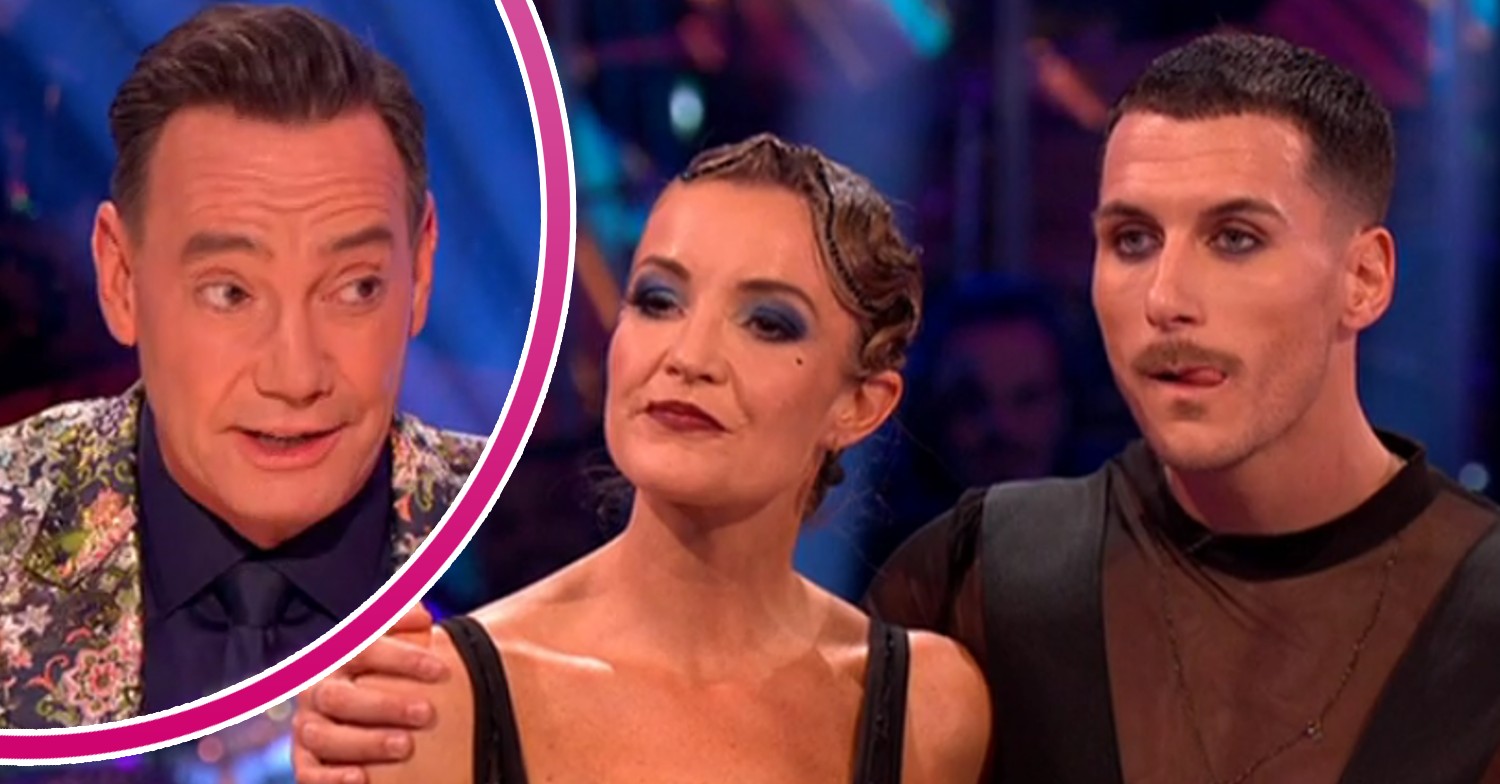 Craig, Helen Skelton and Gorka Marquez on Strictly tonight
