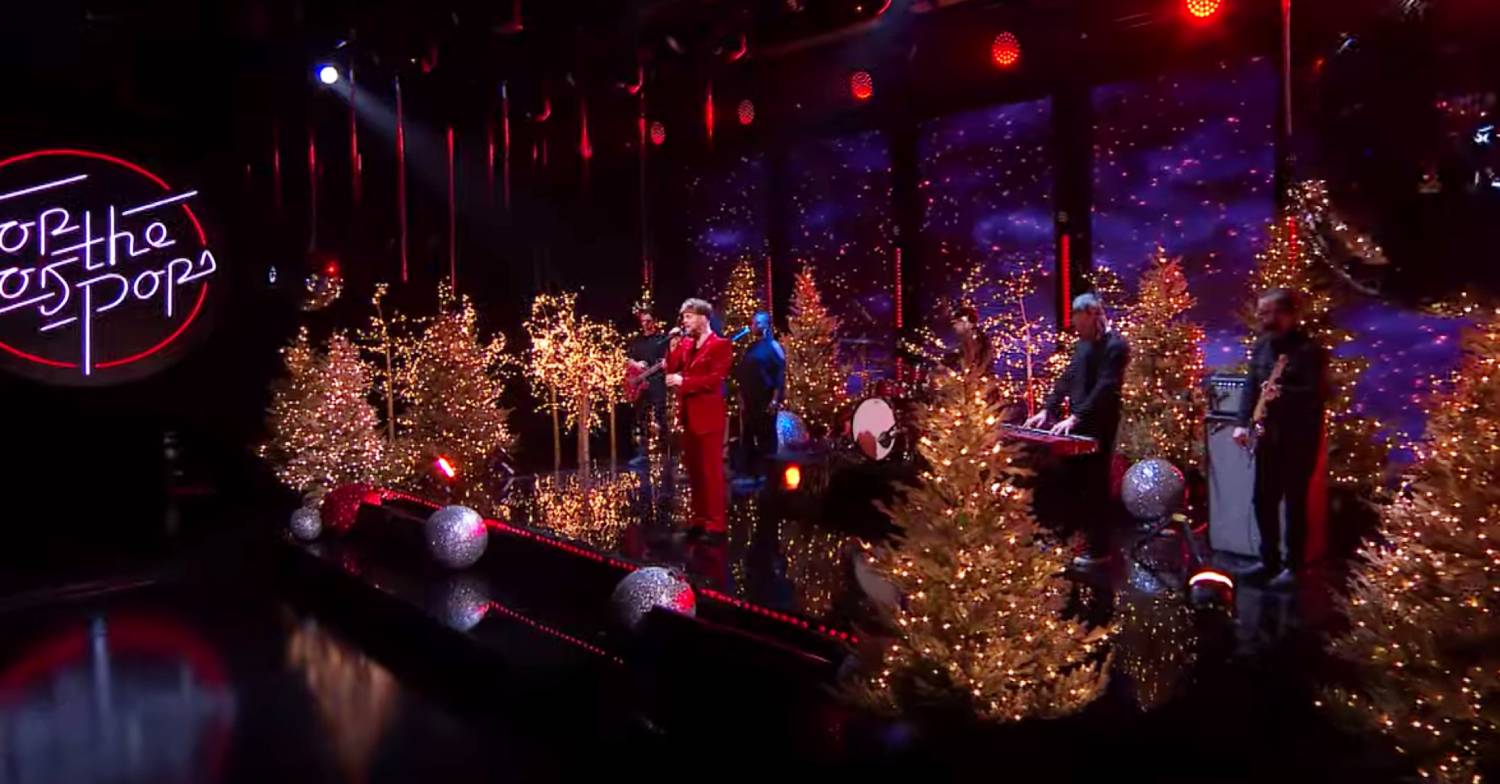 Christmas TV in 2021 featured Tom Grennan on Top of the Pops