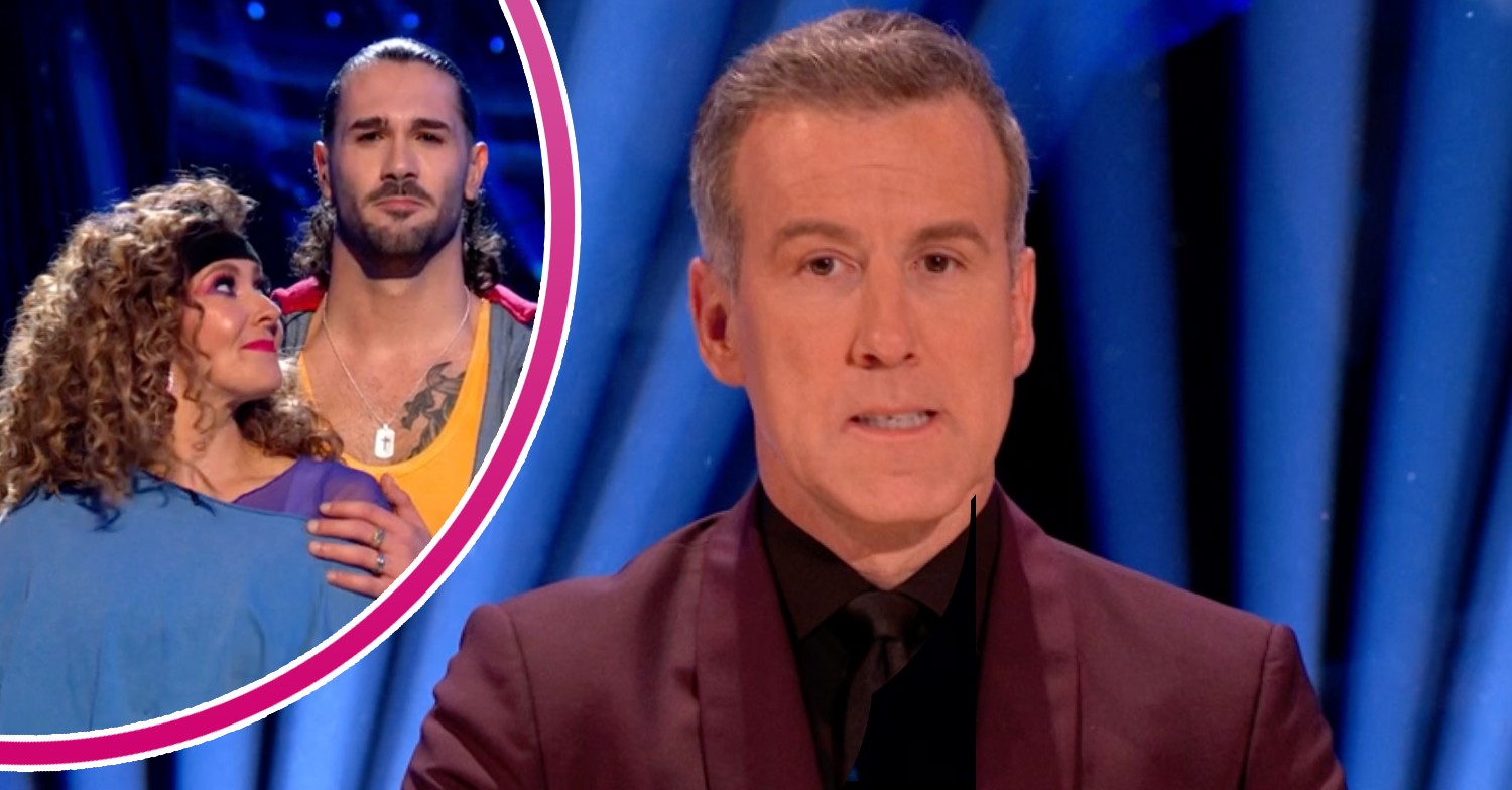 Strictly judge Anton du Beke grits his teeth