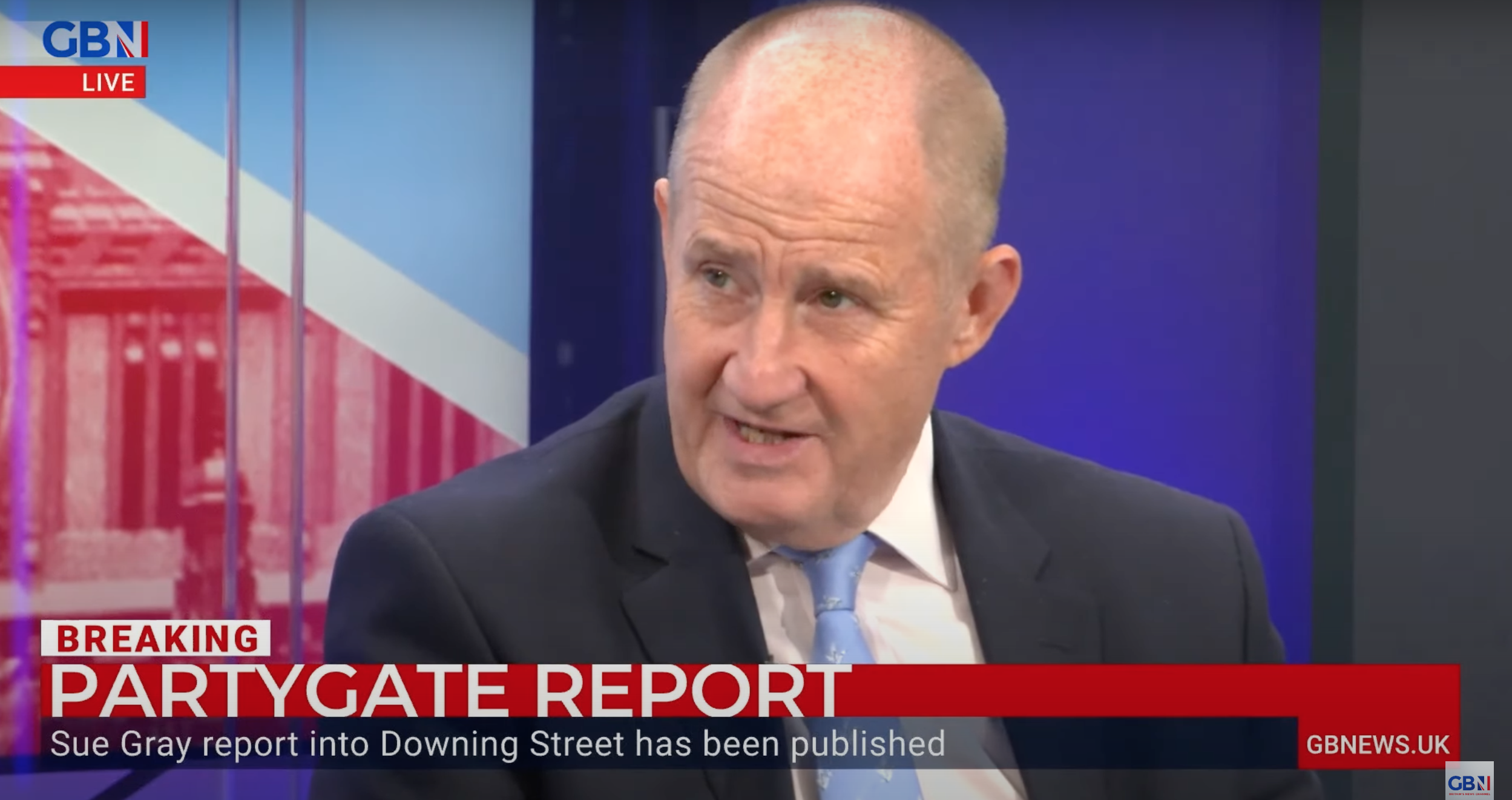 Minister speaking on GB News