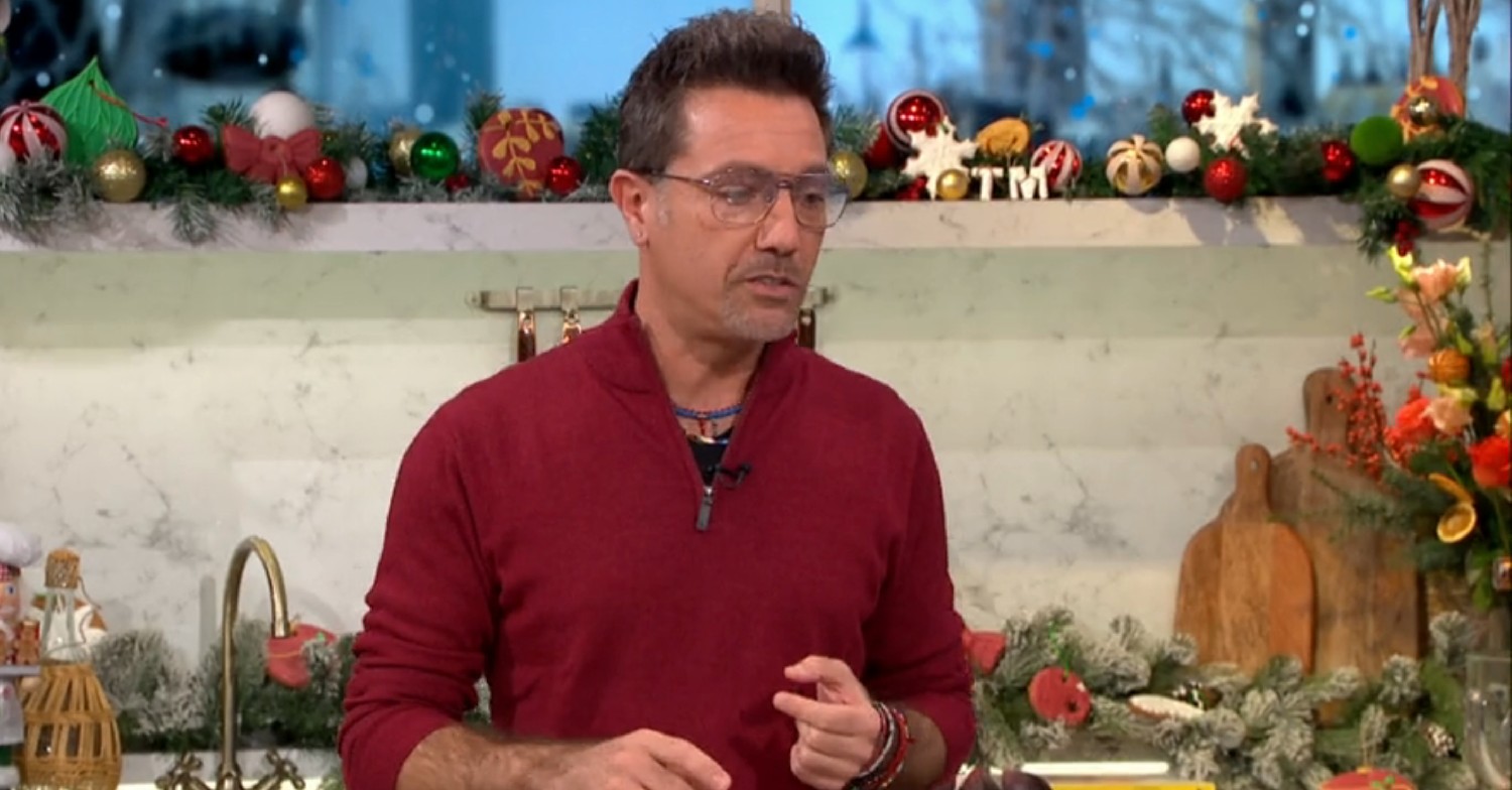 Gino D'Acampo on This Morning today 