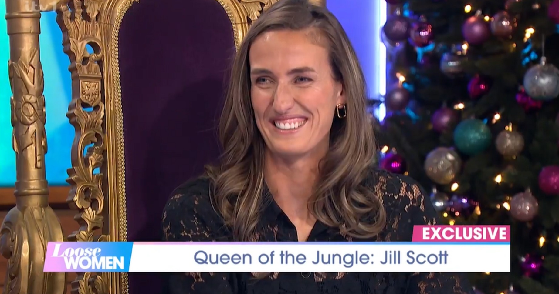  Jill Scott smiling on Loose Women