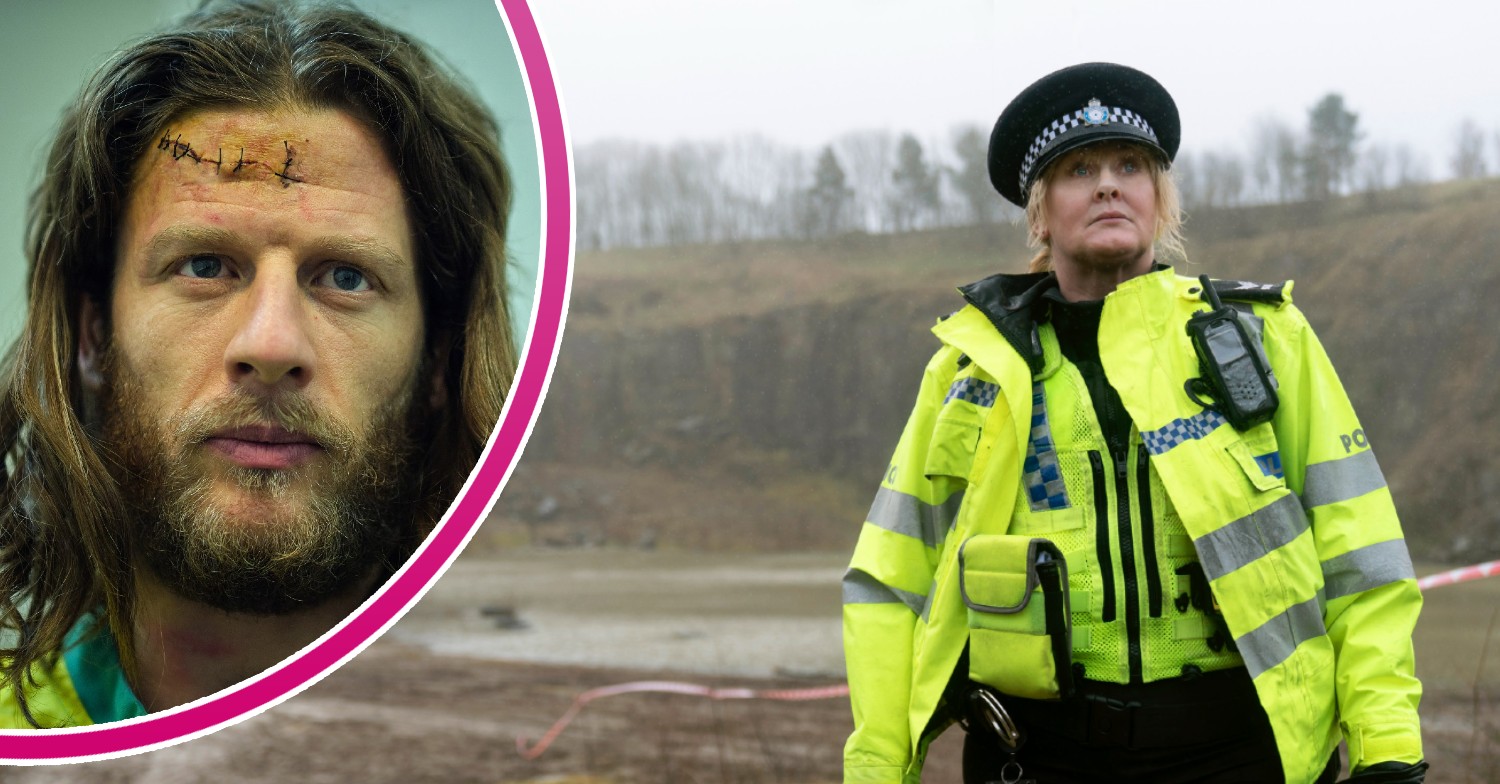 James Norton and Sarah Lancashire playing Tommy Lee Royce and Catherine Cawood in Happy Valley