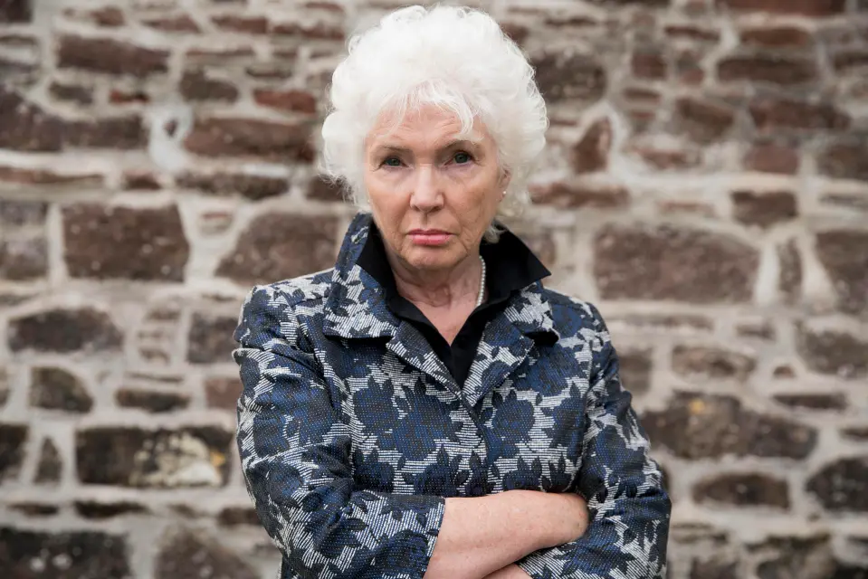 Agnes Byrne folds in her arms in Kat & Alfie Redwater