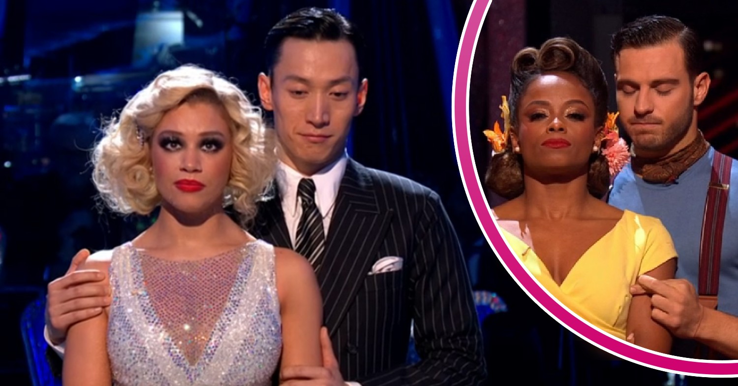 Molly, Carlos, Fleur and Vito on Strictly last weekend