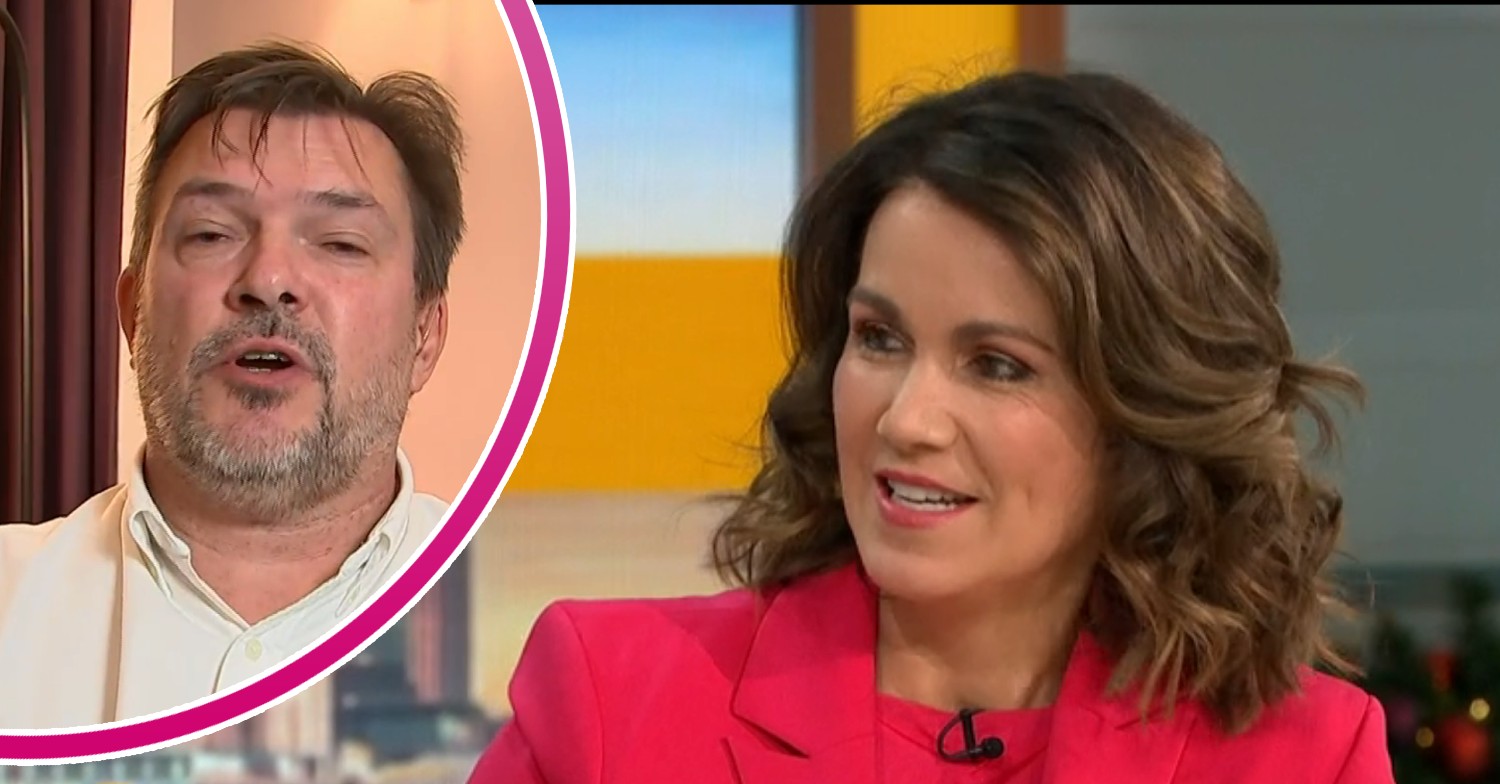 Bill Bullen, Susanna Reid on GMB today