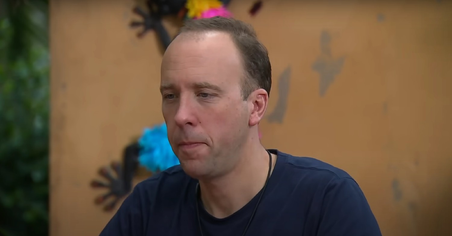 Matt Hancock MP on I'm A Celebrity 