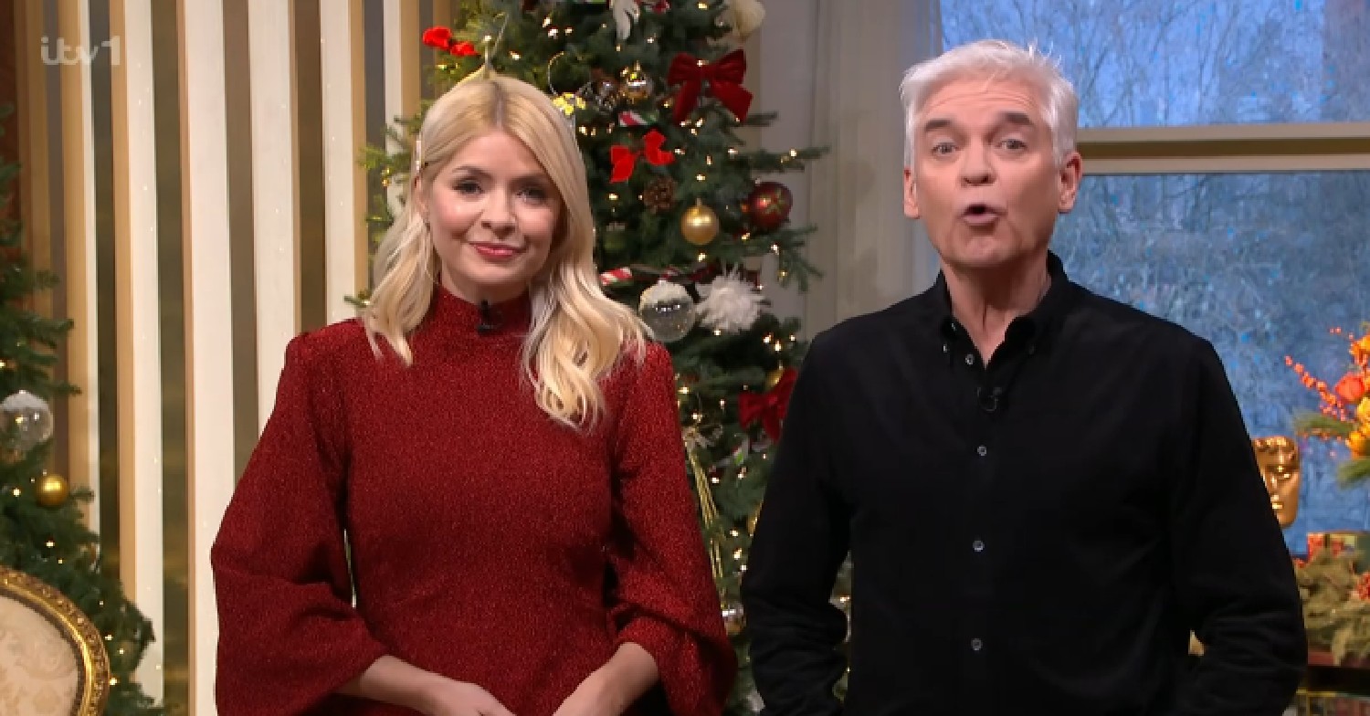 Holly Willoughby and Phillip Schofield on This Morning today