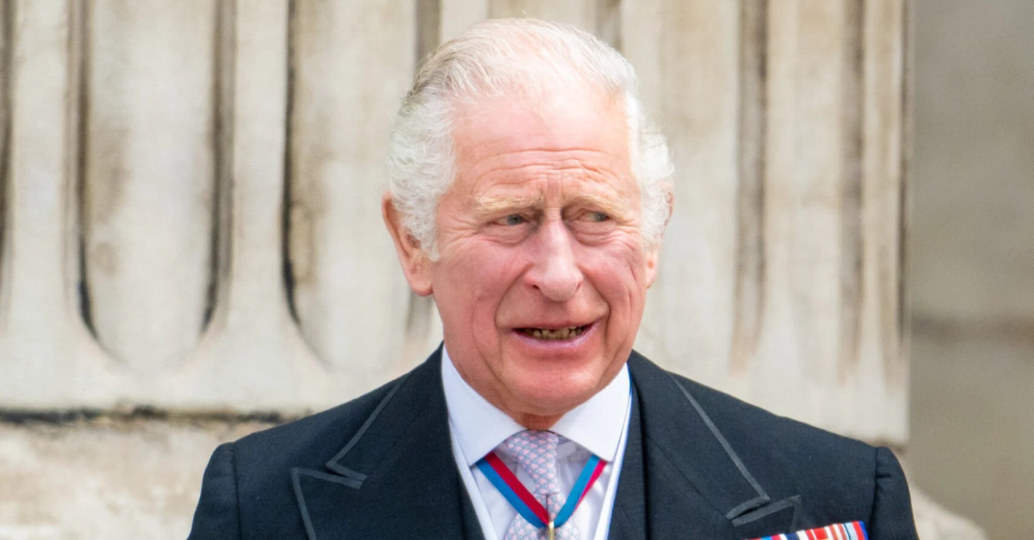 King Charles smiling 