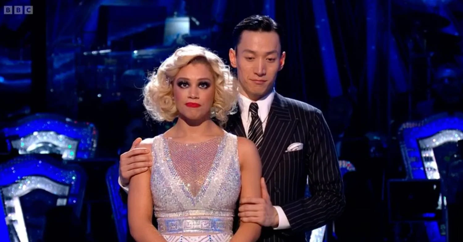 Molly Rainford and Carlos Gu on Strictly 