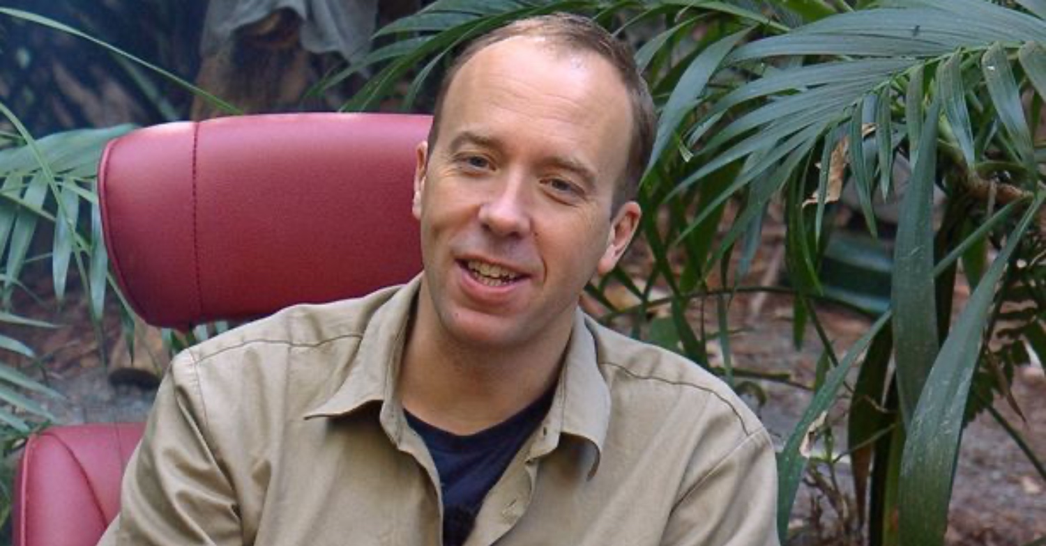 Matt Hancock on I'm A Celebrity