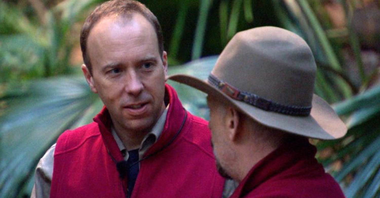 Matt Hancock and Boy George on I'm A Celebrity