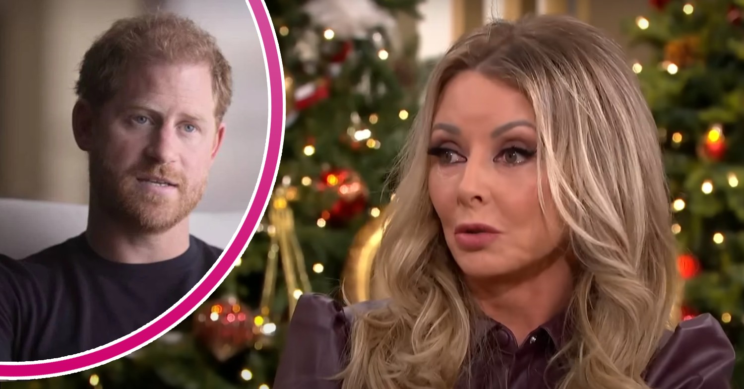 Prince Harry, Carol Vorderman on This Morning today