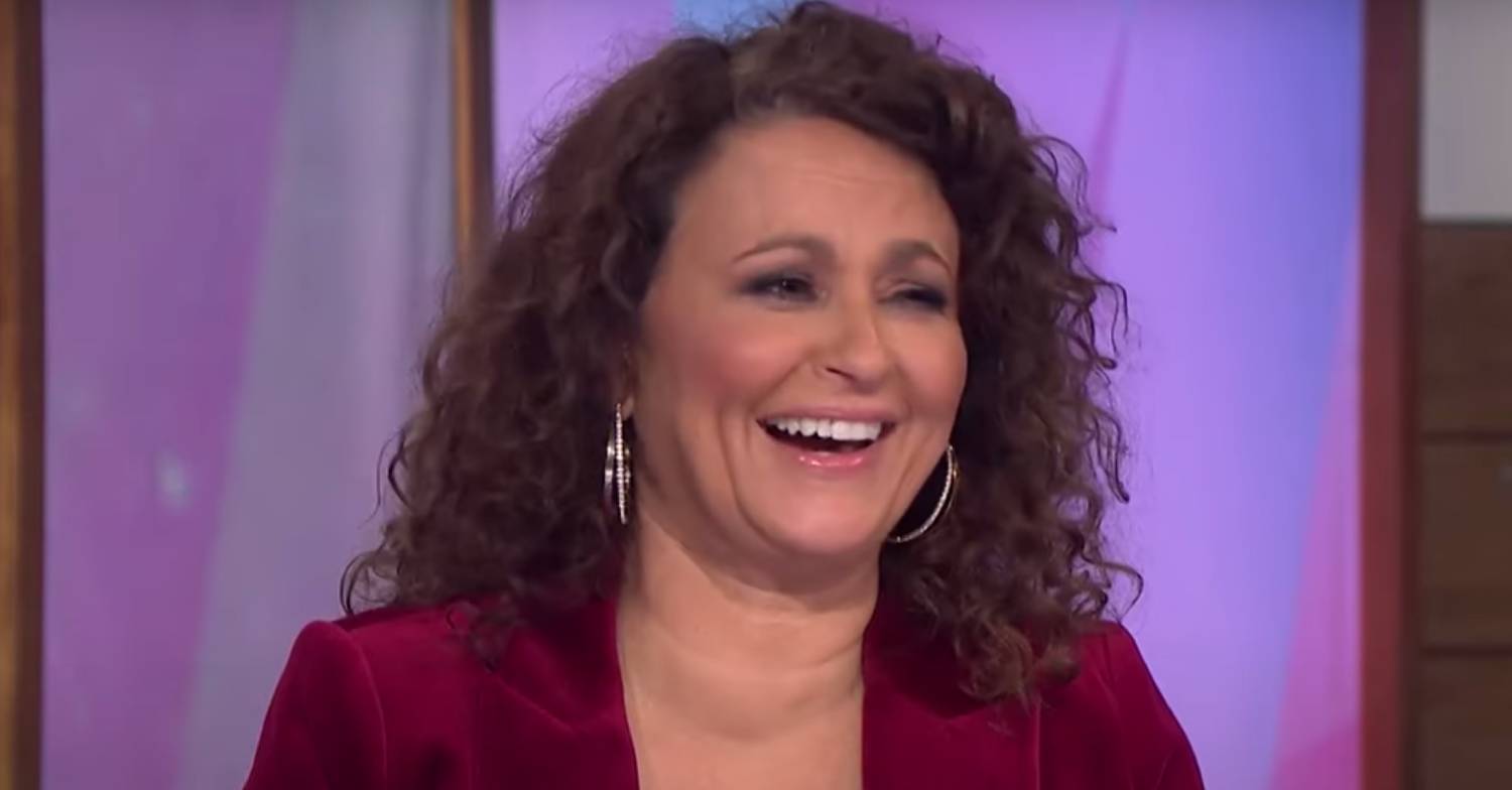 Loose Women star Nadia Sawalha laughs at Linda Robson remark